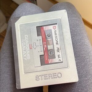 Marvel Guardians Cassette Player - Silver and Red